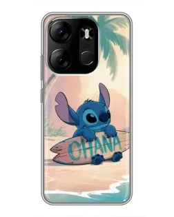Чохол для TECNO Spark Go 2023 (BF7) з картинкою «Стіч на серфі»