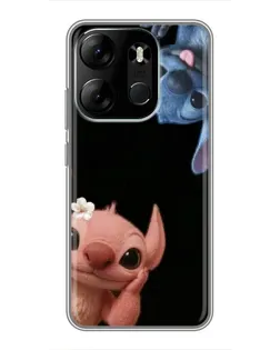 Чохол для TECNO Spark Go 2023 (BF7) з картинкою «Фіолетовий туман троянд»