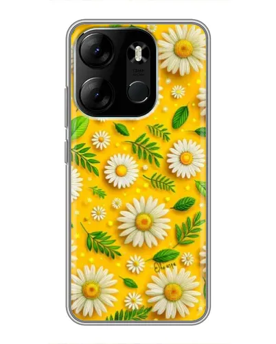 Чохол для TECNO Spark Go 2023 (BF7) з картинкою «Ромашкове сонце» Чохол для TECNO Spark Go 2023 (BF7) з картинкою «Ромашкове сонце»
