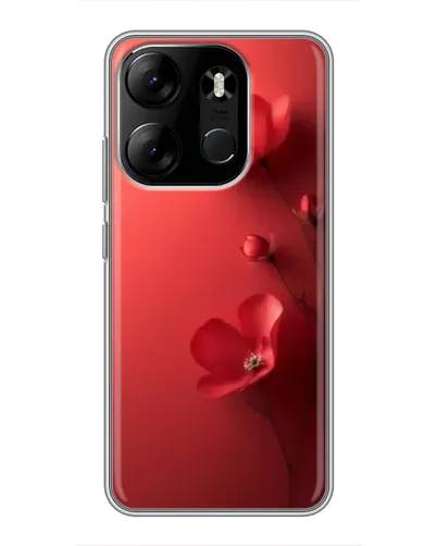 Чохол для TECNO Spark Go 2023 (BF7) з картинкою «Макові суцвіття» Чохол для TECNO Spark Go 2023 (BF7) з картинкою «Макові суцвіття»