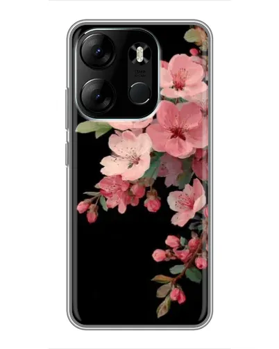 Чохол для TECNO Spark Go 2023 (BF7) з картинкою «Рожева гілка сакури» Чохол для TECNO Spark Go 2023 (BF7) з картинкою «Рожева гілка сакури»