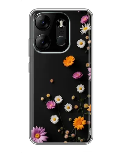 Чохол для TECNO Spark Go 2023 (BF7) з картинкою «Квіткова композиція» Чохол для TECNO Spark Go 2023 (BF7) з картинкою «Квіткова композиція»
