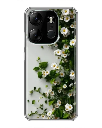 Чохол для TECNO Spark Go 2023 (BF7) з картинкою «Гілка дрібних білих квітів» Чохол для TECNO Spark Go 2023 (BF7) з картинкою «Гілка дрібних білих квітів»