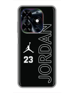 Чехол для TECNO Spark Go 2024 (BG6) с картинкой «Jordan Vertical» Чехол для TECNO Spark Go 2024 (BG6) с картинкой «Jordan Vertical»