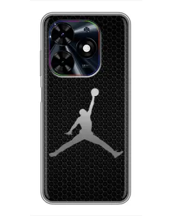 Чехол для TECNO Spark Go 2024 (BG6) с картинкой «Jordan Dark Carbon» Чехол для TECNO Spark Go 2024 (BG6) с картинкой «Jordan Dark Carbon»