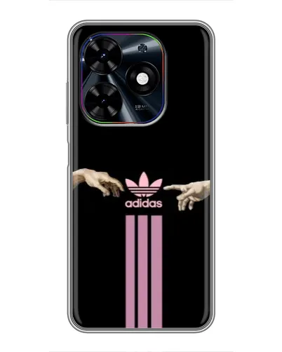 Чехол для TECNO Spark Go 2024 (BG6) с картинкой «Adidas Hands»