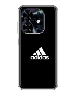 Чехол для TECNO Spark Go 2024 (BG6) с картинкой «Adidas Red Style» Чехол для TECNO Spark Go 2024 (BG6) с картинкой «Adidas Red Style»