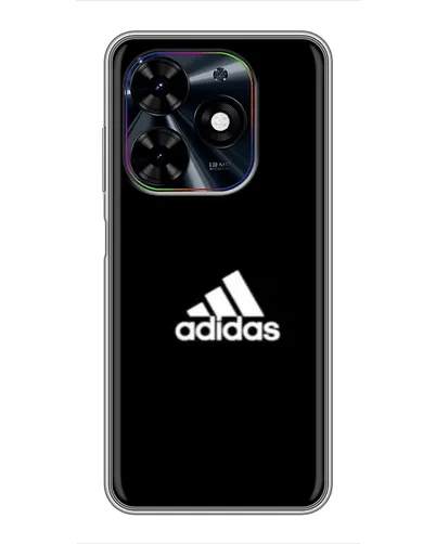 Чехол для TECNO Spark Go 2024 (BG6) с картинкой «Adidas Red Style»