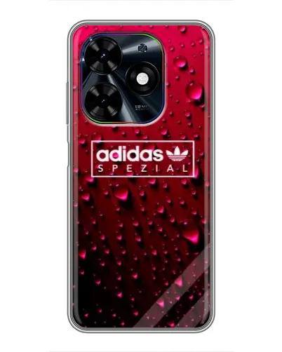 Чехол для TECNO Spark Go 2024 (BG6) с картинкой «Adidas Gold Marble»