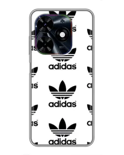Чехол для TECNO Spark Go 2024 (BG6) с картинкой «Adidas Pattern» Чехол для TECNO Spark Go 2024 (BG6) с картинкой «Adidas Pattern»