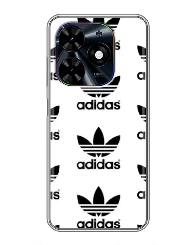 Чехол для TECNO Spark Go 2024 (BG6) с картинкой «Adidas Pattern»