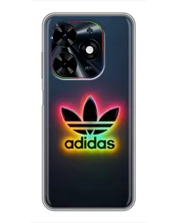 Чехол для TECNO Spark Go 2024 (BG6) с картинкой «Неоновый Adidas» Чехол для TECNO Spark Go 2024 (BG6) с картинкой «Неоновый Adidas»