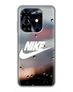 Чехол для TECNO Spark Go 2024 (BG6) с картинкой «Nike в стиле ретро»