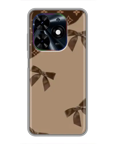 Чехол для TECNO Spark Go 2024 (BG6) с картинкой «LV — кофейный атлас»
