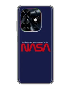 Чехол для TECNO Spark Go 2024 (BG6) с картинкой «NASA — глубокий космос» Чехол для TECNO Spark Go 2024 (BG6) с картинкой «NASA — глубокий космос»