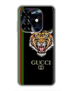 Чехол для TECNO Spark Go 2024 (BG6) с картинкой «Тигр Gucci»
