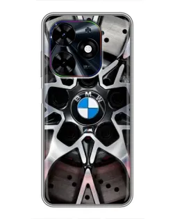 Чехол для TECNO Spark Go 2024 (BG6) с картинкой «BMW — деталь диска»