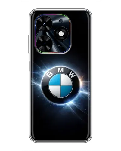 Чехол для TECNO Spark Go 2024 (BG6) с картинкой «BMW — неоновое сияние» Чехол для TECNO Spark Go 2024 (BG6) с картинкой «BMW — неоновое сияние»