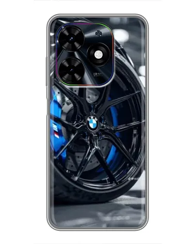 Чехол для TECNO Spark Go 2024 (BG6) с картинкой «Колесо BMW вблизи» Чехол для TECNO Spark Go 2024 (BG6) с картинкой «Колесо BMW вблизи»