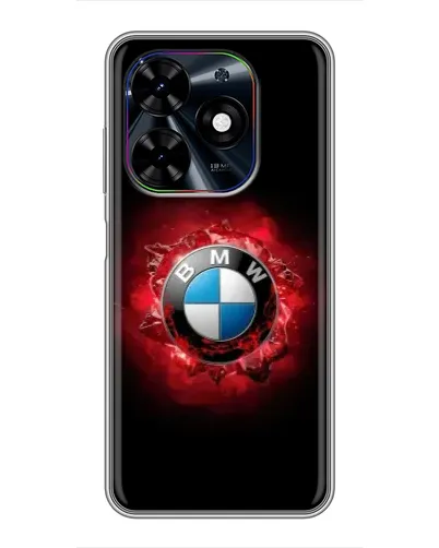 Чехол для TECNO Spark Go 2024 (BG6) с картинкой «Логотип BMW — вспышка» Чехол для TECNO Spark Go 2024 (BG6) с картинкой «Логотип BMW — вспышка»