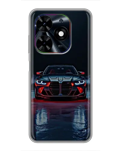 Чехол для TECNO Spark Go 2024 (BG6) с картинкой «BMW на мокрой дороге» Чехол для TECNO Spark Go 2024 (BG6) с картинкой «BMW на мокрой дороге»