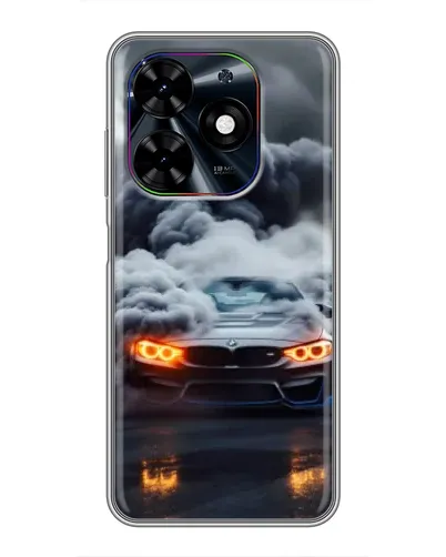 Чехол для TECNO Spark Go 2024 (BG6) с картинкой «BMW в дыму» Чехол для TECNO Spark Go 2024 (BG6) с картинкой «BMW в дыму»