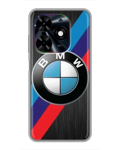 Чехол для TECNO Spark Go 2024 (BG6) с картинкой «BMW M-stripes стиль» Чехол для TECNO Spark Go 2024 (BG6) с картинкой «BMW M-stripes стиль»