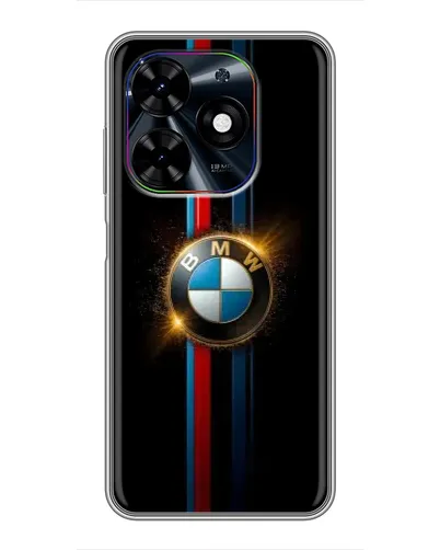 Чехол для TECNO Spark Go 2024 (BG6) с картинкой «BMW M-Power неон» Чехол для TECNO Spark Go 2024 (BG6) с картинкой «BMW M-Power неон»