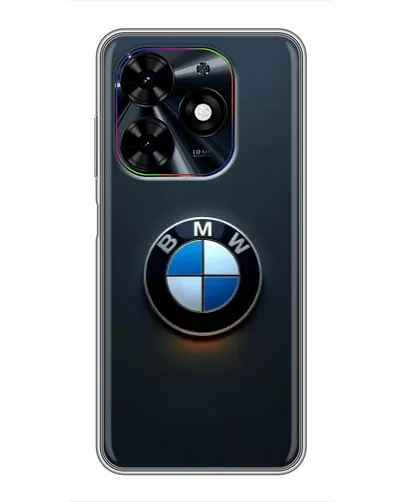 Чехол для TECNO Spark Go 2024 (BG6) с картинкой «Логотип BMW — минимализм» Чехол для TECNO Spark Go 2024 (BG6) с картинкой «Логотип BMW — минимализм»