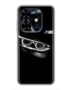 Чехол для TECNO Spark Go 2024 (BG6) с картинкой «BMW — взгляд тигра»