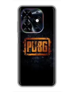 Чехол для TECNO Spark Go 2024 (BG6) с картинкой «PUBG — золотой логотип» Чехол для TECNO Spark Go 2024 (BG6) с картинкой «PUBG — золотой логотип»