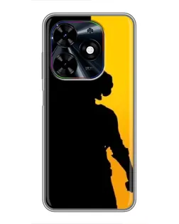 Чехол для TECNO Spark Go 2024 (BG6) с картинкой «Тень воина PUBG» Чехол для TECNO Spark Go 2024 (BG6) с картинкой «Тень воина PUBG»