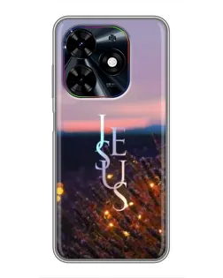 Чехол для TECNO Spark Go 2024 (BG6) с картинкой «Свет Божий ночью» Чехол для TECNO Spark Go 2024 (BG6) с картинкой «Свет Божий ночью»