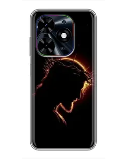 Чехол для TECNO Spark Go 2024 (BG6) с картинкой «Терновый венец» Чехол для TECNO Spark Go 2024 (BG6) с картинкой «Терновый венец»