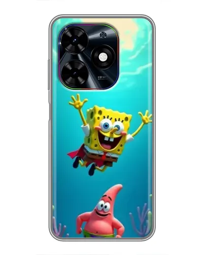 Чехол для TECNO Spark Go 2024 (BG6) с картинкой «Спанч Боб под водой» Чехол для TECNO Spark Go 2024 (BG6) с картинкой «Спанч Боб под водой»