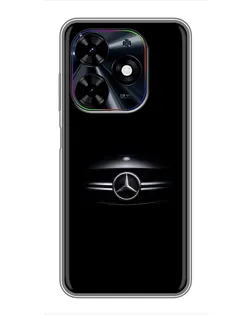 Чехол для TECNO Spark Go 2024 (BG6) с картинкой «Mercedes — абстрактные линии» Чехол для TECNO Spark Go 2024 (BG6) с картинкой «Mercedes — абстрактные линии»