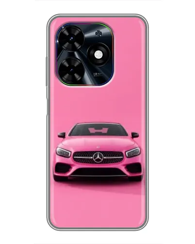 Чехол для TECNO Spark Go 2024 (BG6) с картинкой «Розовый Mercedes AMG» Чехол для TECNO Spark Go 2024 (BG6) с картинкой «Розовый Mercedes AMG»