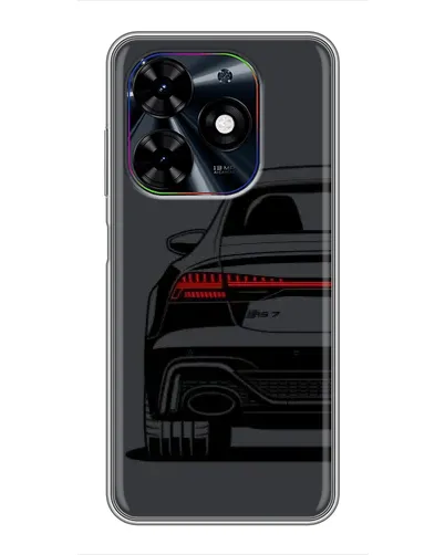 Чехол для TECNO Spark Go 2024 (BG6) с картинкой «Задняя часть Audi — арт» Чехол для TECNO Spark Go 2024 (BG6) с картинкой «Задняя часть Audi — арт»