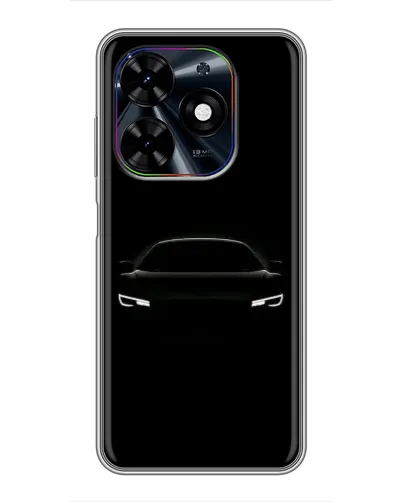 Чехол для TECNO Spark Go 2024 (BG6) с картинкой «Взгляд Audi в темноте» Чехол для TECNO Spark Go 2024 (BG6) с картинкой «Взгляд Audi в темноте»
