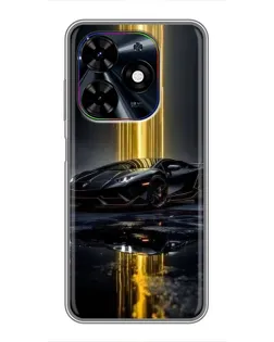 Чехол для TECNO Spark Go 2024 (BG6) с картинкой «Ночной Lamborghini драйв» Чехол для TECNO Spark Go 2024 (BG6) с картинкой «Ночной Lamborghini драйв»
