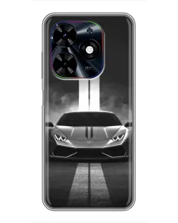 Чехол для TECNO Spark Go 2024 (BG6) с картинкой «Lamborghini симметрия дорог» Чехол для TECNO Spark Go 2024 (BG6) с картинкой «Lamborghini симметрия дорог»