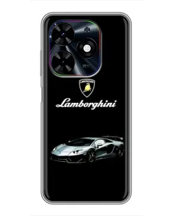Чехол для TECNO Spark Go 2024 (BG6) с картинкой «Логотип Lamborghini классика» Чехол для TECNO Spark Go 2024 (BG6) с картинкой «Логотип Lamborghini классика»