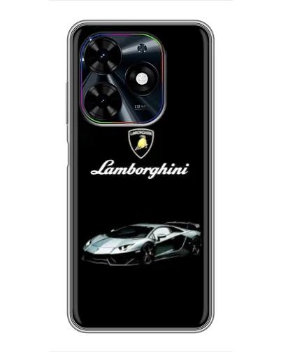 Чехол для TECNO Spark Go 2024 (BG6) с картинкой «Логотип Lamborghini классика» Чехол для TECNO Spark Go 2024 (BG6) с картинкой «Логотип Lamborghini классика»