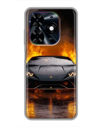 Чехол для TECNO Spark Go 2024 (BG6) с картинкой «Lamborghini в огне» Чехол для TECNO Spark Go 2024 (BG6) с картинкой «Lamborghini в огне»