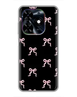Чехол для TECNO Spark Go 2024 (BG6) с картинкой «Бант-цветок»