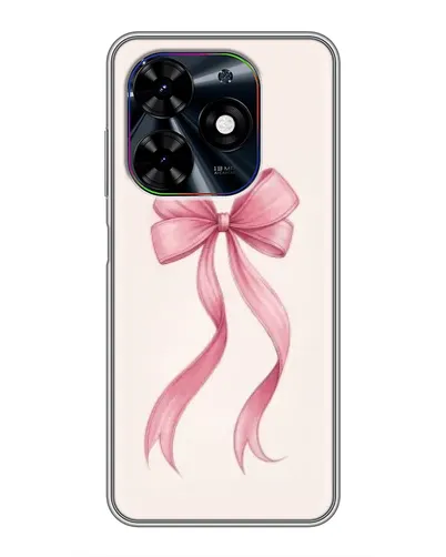 Чехол для TECNO Spark Go 2024 (BG6) с картинкой «Розовый бант» Чехол для TECNO Spark Go 2024 (BG6) с картинкой «Розовый бант»