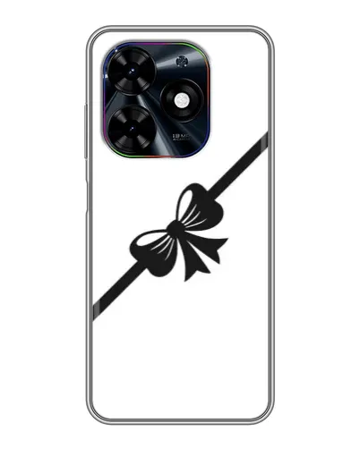 Чехол для TECNO Spark Go 2024 (BG6) с картинкой «Диагональный бант» Чехол для TECNO Spark Go 2024 (BG6) с картинкой «Диагональный бант»