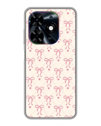 Чехол для TECNO Spark Go 2024 (BG6) с картинкой «Розовые бантики Coquette» Чехол для TECNO Spark Go 2024 (BG6) с картинкой «Розовые бантики Coquette»