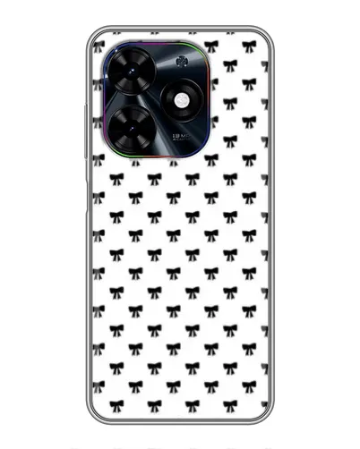 Чехол для TECNO Spark Go 2024 (BG6) с картинкой «Мини-бантики» Чехол для TECNO Spark Go 2024 (BG6) с картинкой «Мини-бантики»