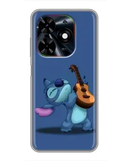 Чехол для TECNO Spark Go 2024 (BG6) с картинкой «Стич с укулеле» Чехол для TECNO Spark Go 2024 (BG6) с картинкой «Стич с укулеле»